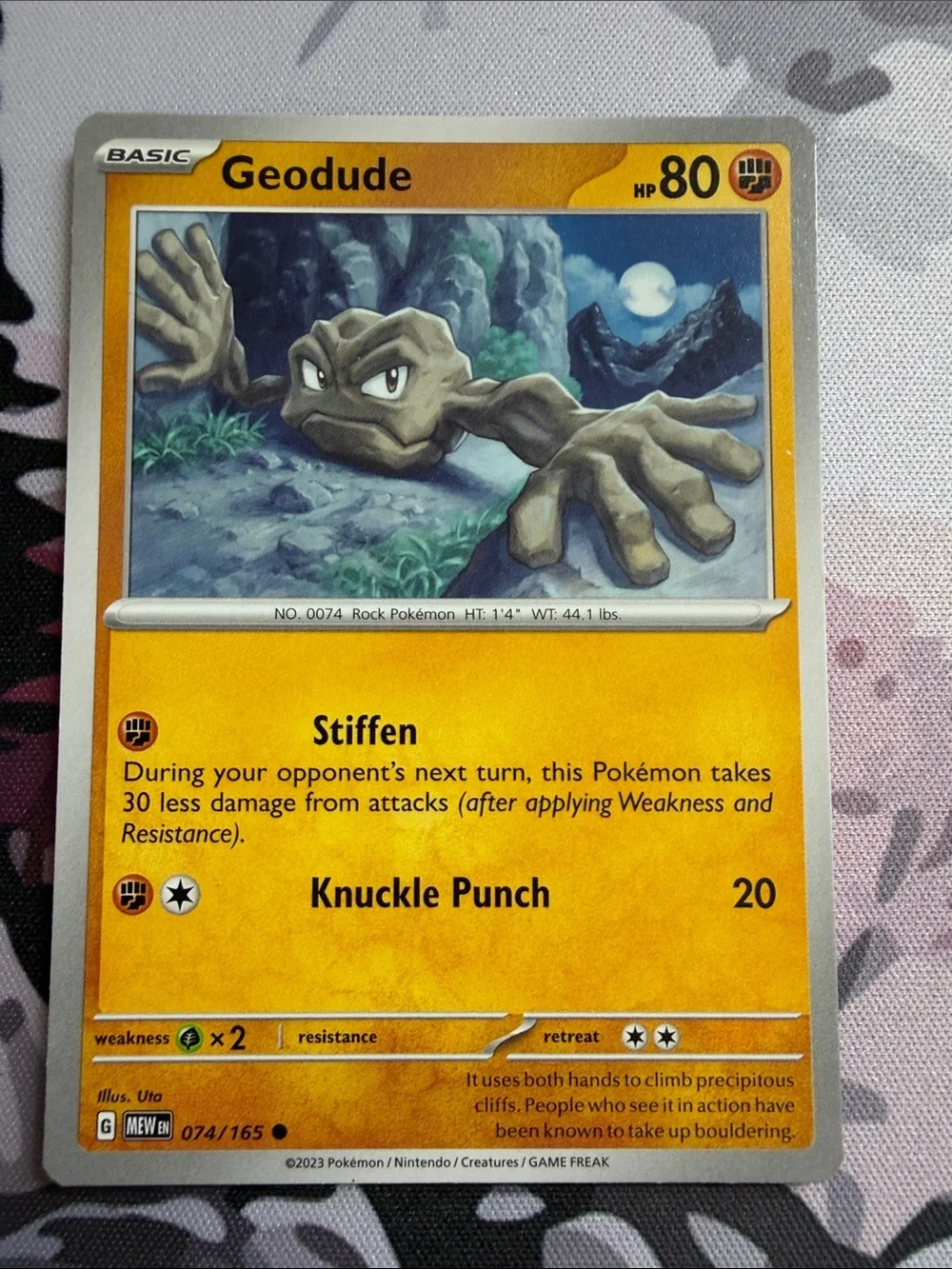 Geodude & Graveler Collection Lot | 4 Pokémon Cards | ✨5/$25✨